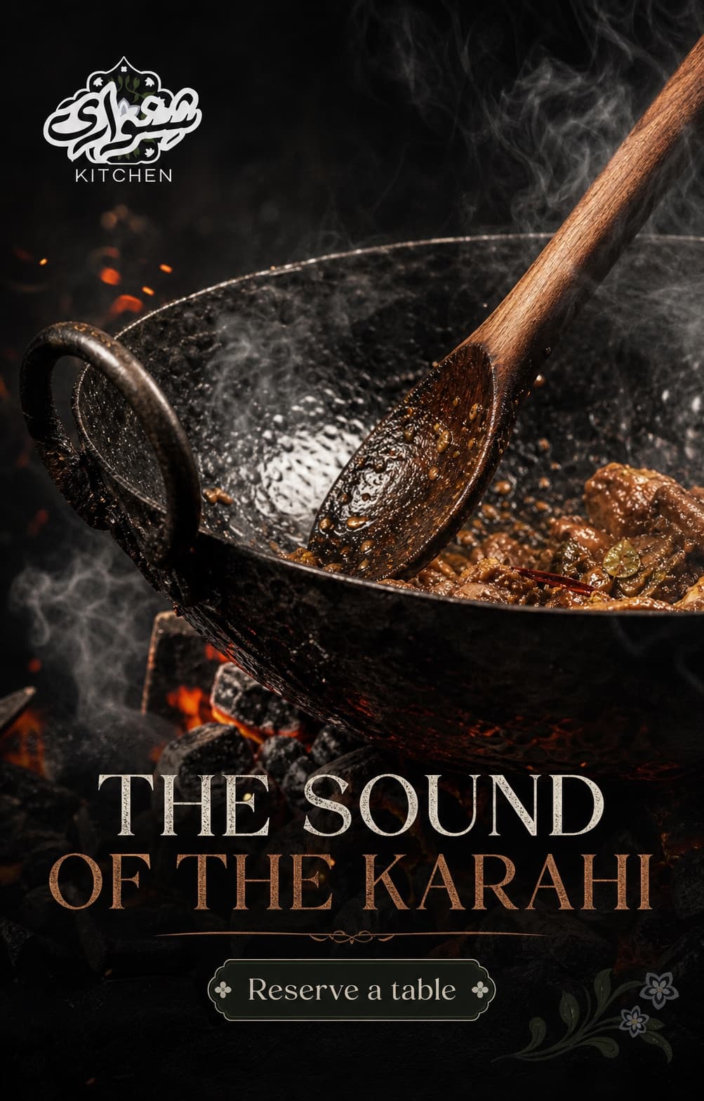 Shinwari Kitchen creative: The sound of the karahi